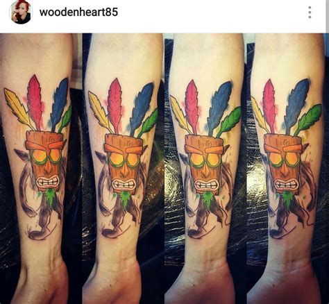 aku aku tattoo|aku aku touch tattoo.